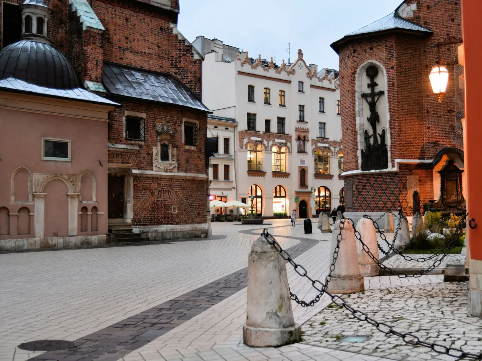 Kraków - widok miasta, ilustracja do poradnika o spacerach z psem
