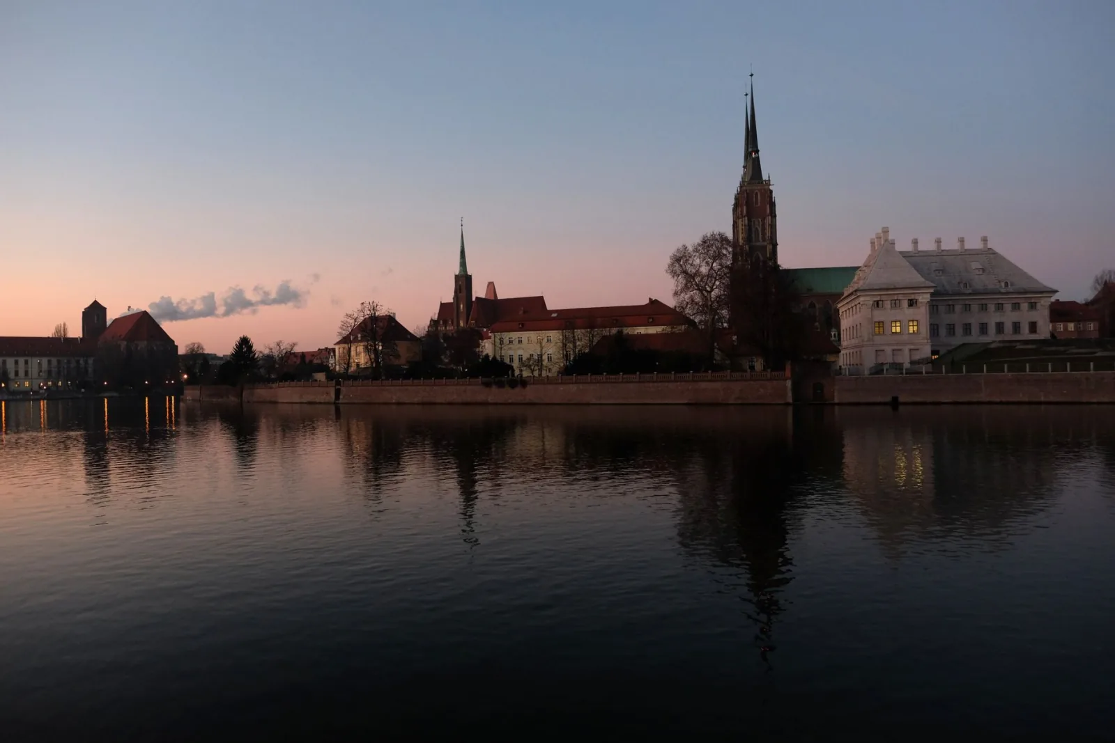 Wrocław cityscape, illustrating a guide to dog-friendly walks