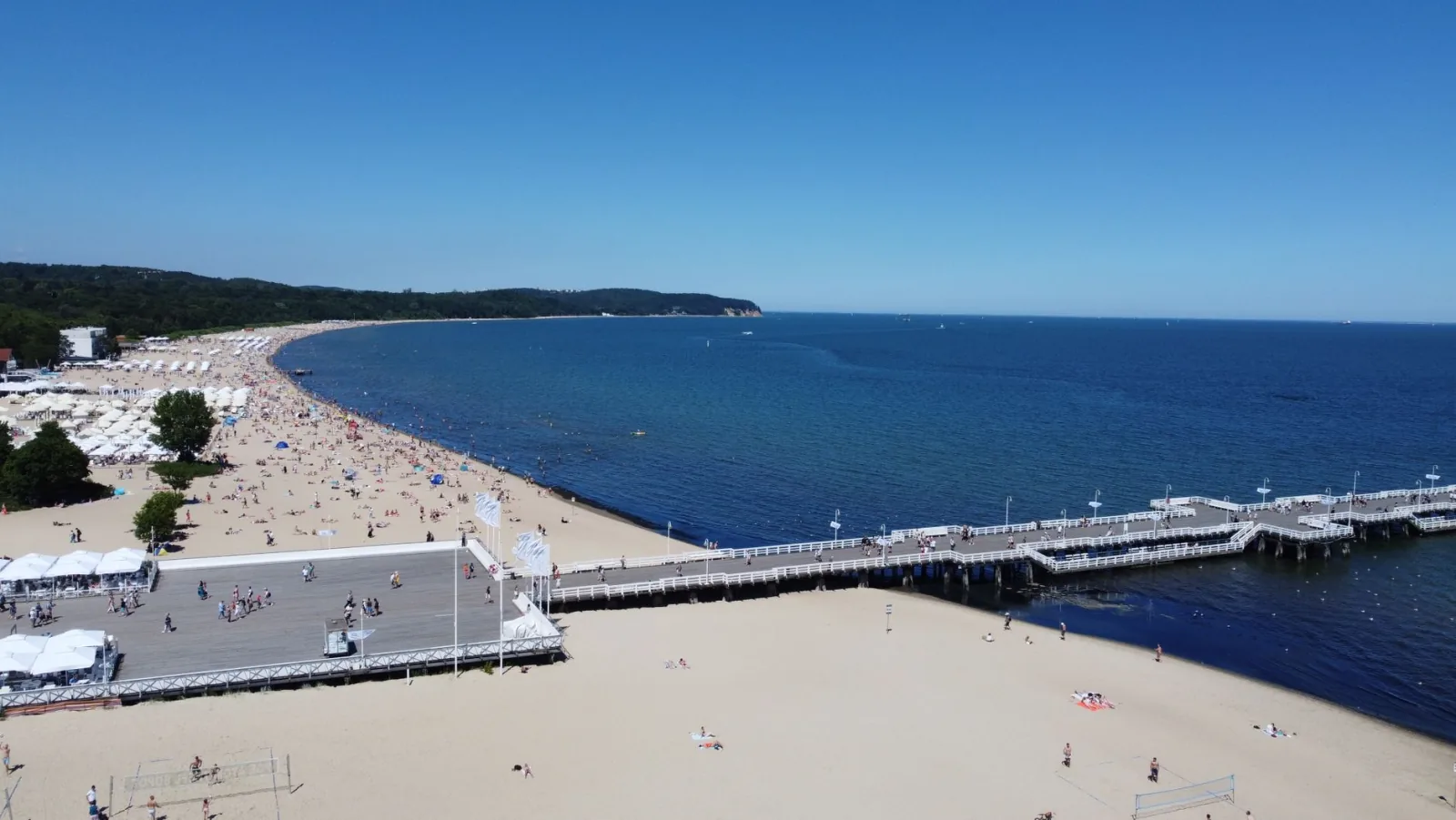 Sopot seaside view, illustrating a guide to dog-friendly walks
